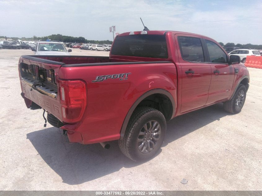 2020 FORD RANGER XLT 1FTER4FH0LLA76496