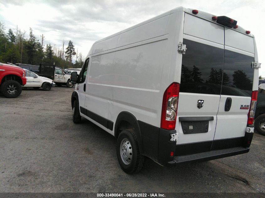 2019 RAM PROMASTER CARGO VAN 3C6TRVBG4KE532895
