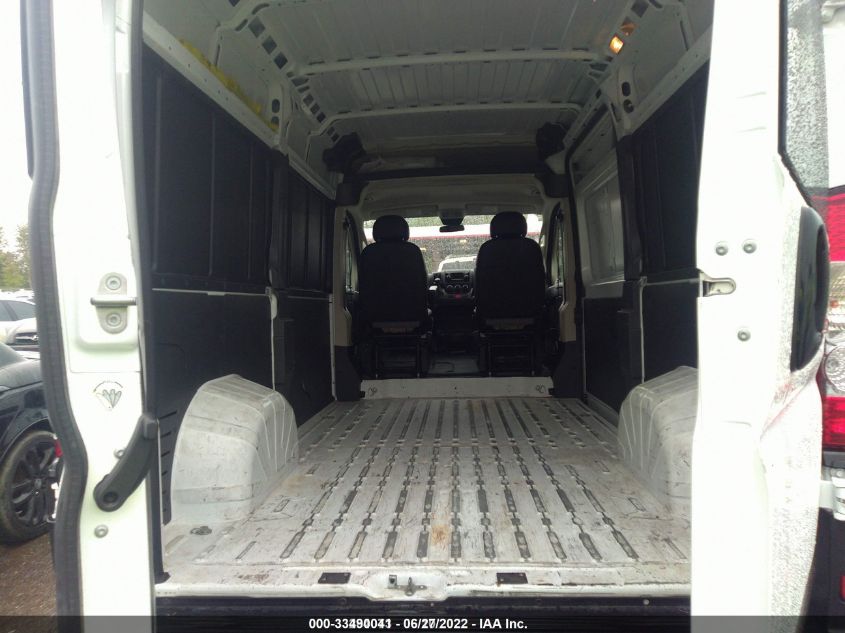 2019 RAM PROMASTER CARGO VAN 3C6TRVBG4KE532895