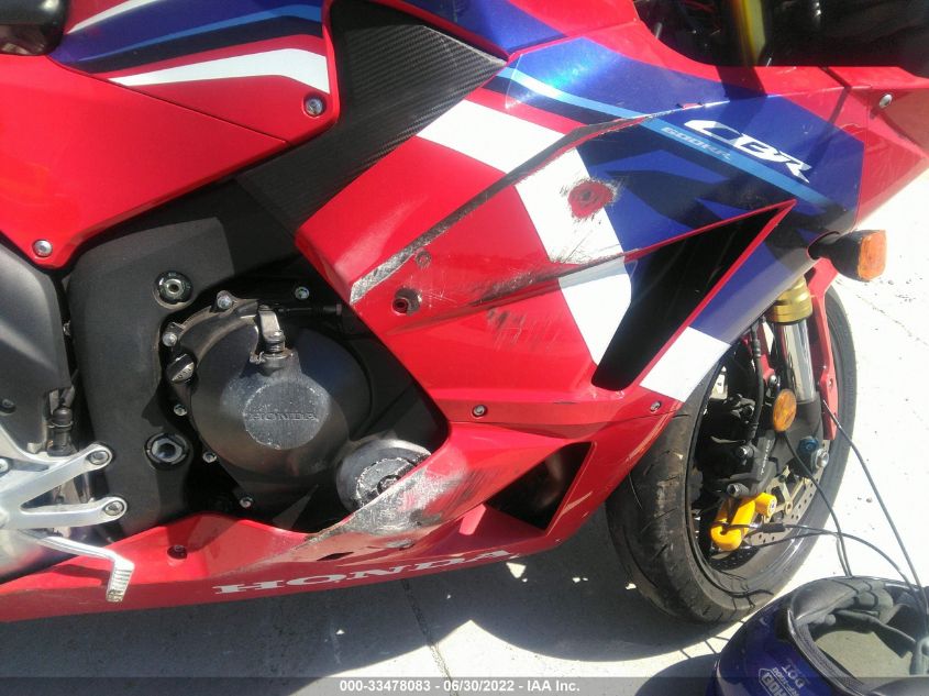 2021 HONDA CBR600 RA JH2PC40H8MK700157