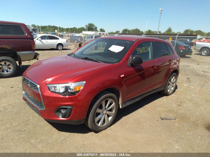 2014 MITSUBISHI OUTLANDER SPORT ES 4A4AR3AU7EE032072