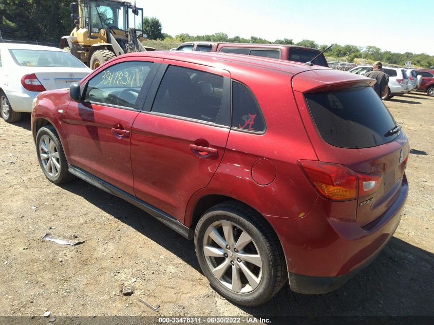 2014 MITSUBISHI OUTLANDER SPORT ES 4A4AR3AU7EE032072