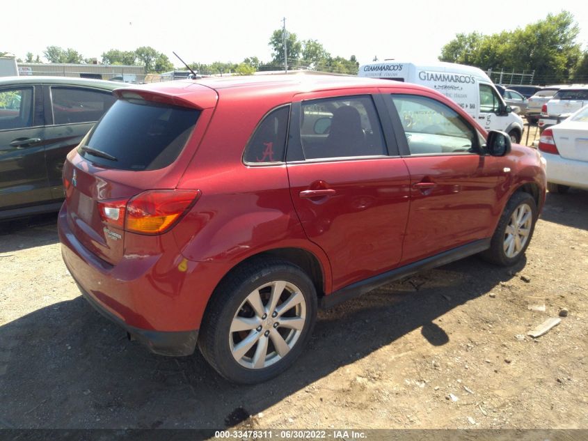 2014 MITSUBISHI OUTLANDER SPORT ES 4A4AR3AU7EE032072