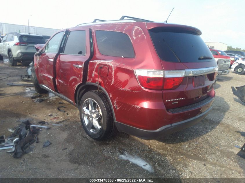 2013 DODGE DURANGO CITADEL 1C4RDHEG0DC661919