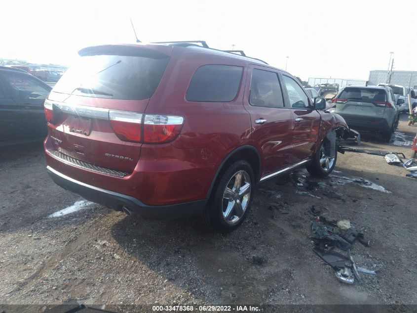 2013 DODGE DURANGO CITADEL 1C4RDHEG0DC661919