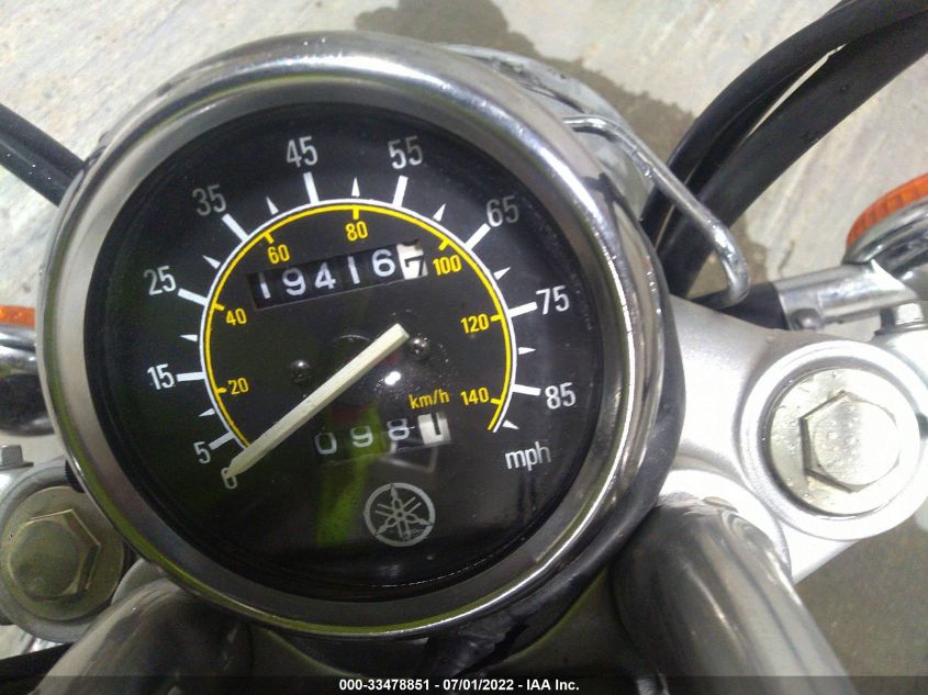 2011 YAMAHA XV250 JYAVG04E9BA012079