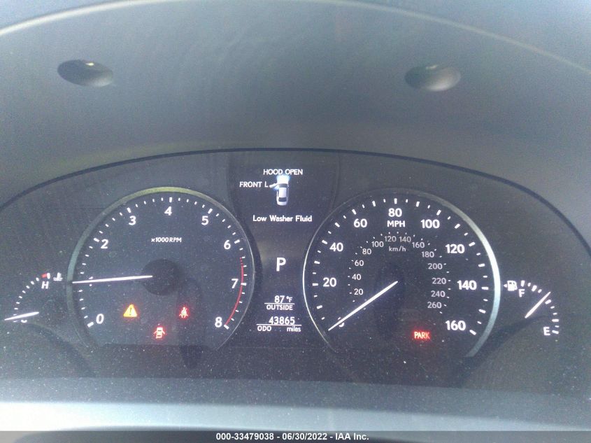 2015 LEXUS LS 460 L JTHGL5EF6F5055692