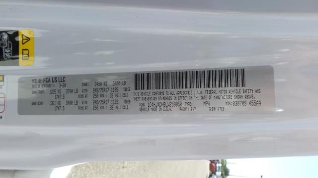 2020 JEEP WRANGLER UNLIMITED SPORT 1C4HJXDN8LW258850