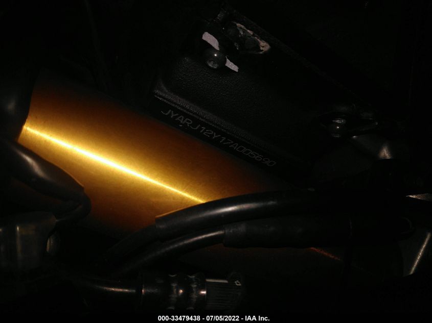 2007 YAMAHA YZFR6 L JYARJ12Y17A005690