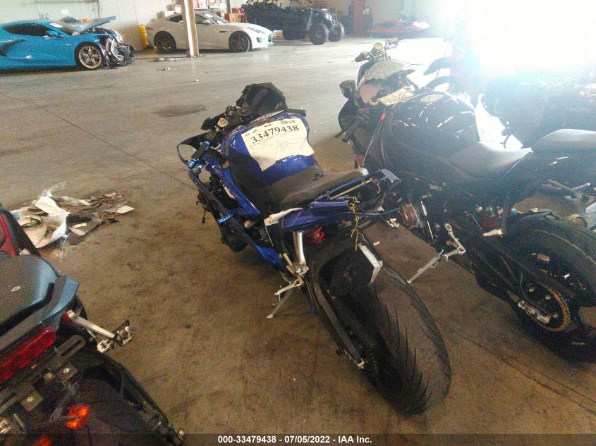 2007 YAMAHA YZFR6 L JYARJ12Y17A005690