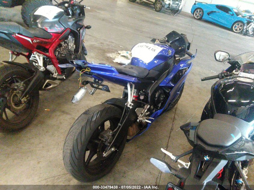 2007 YAMAHA YZFR6 L JYARJ12Y17A005690
