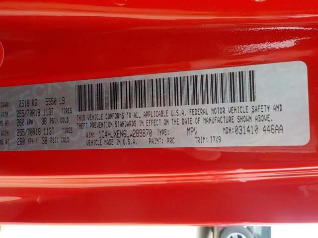 2020 JEEP WRANGLER UNLIMITED SAHARA 1C4HJXEN6LW289870