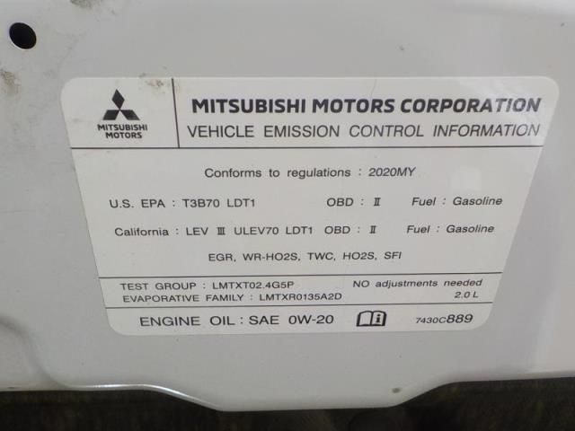 2020 MITSUBISHI OUTLANDER SPORT ES/SE/SP JA4AR3AU4LU020174