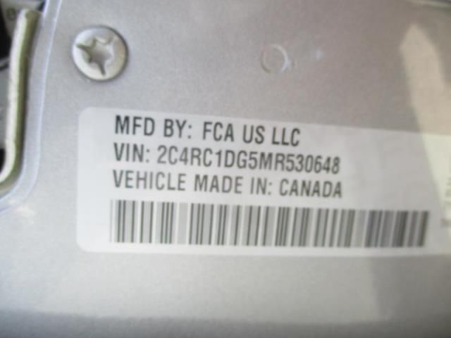 2021 CHRYSLER VOYAGER LXI 2C4RC1DG5MR530648