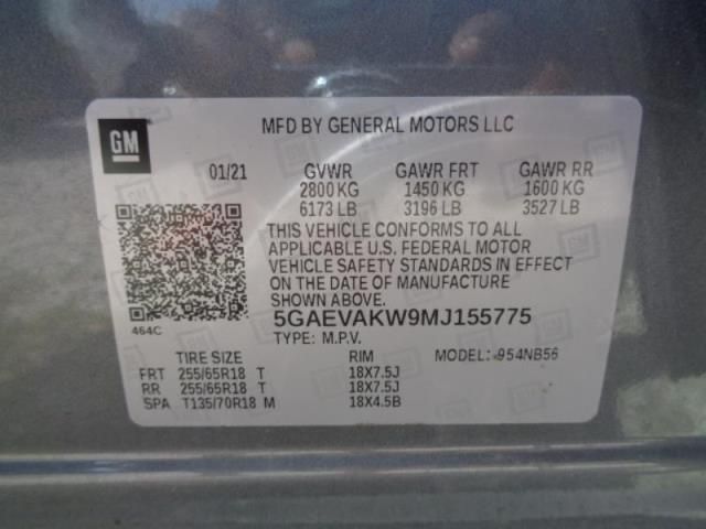 2021 BUICK ENCLAVE ESSENCE 5GAEVAKW9MJ155775