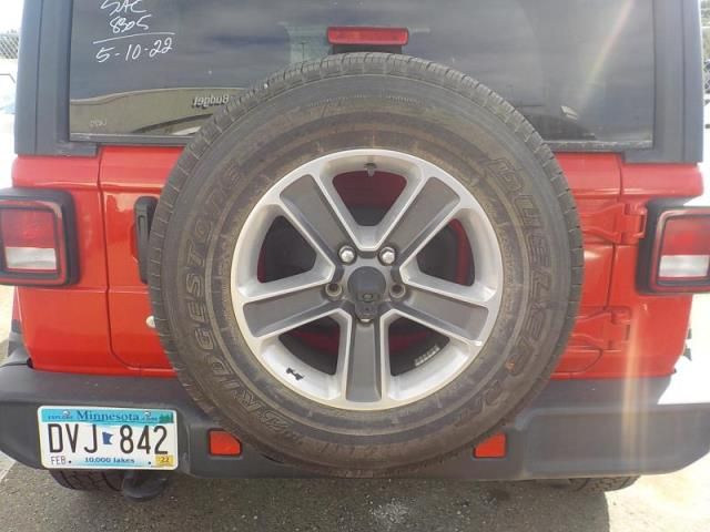 2020 JEEP WRANGLER UNLIMITED SAHARA 1C4HJXEN0LW198738