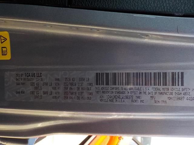 2020 JEEP WRANGLER UNLIMITED SAHARA 1C4HJXEN6LW198372