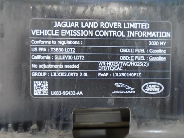 2020 LAND ROVER RANGE ROVER VELAR S SALYB2EX4LA258852