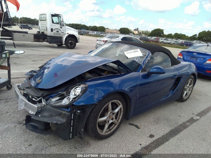 2013 PORSCHE BOXSTER WP0CA2A82DS113906