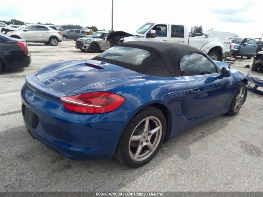 2013 PORSCHE BOXSTER WP0CA2A82DS113906