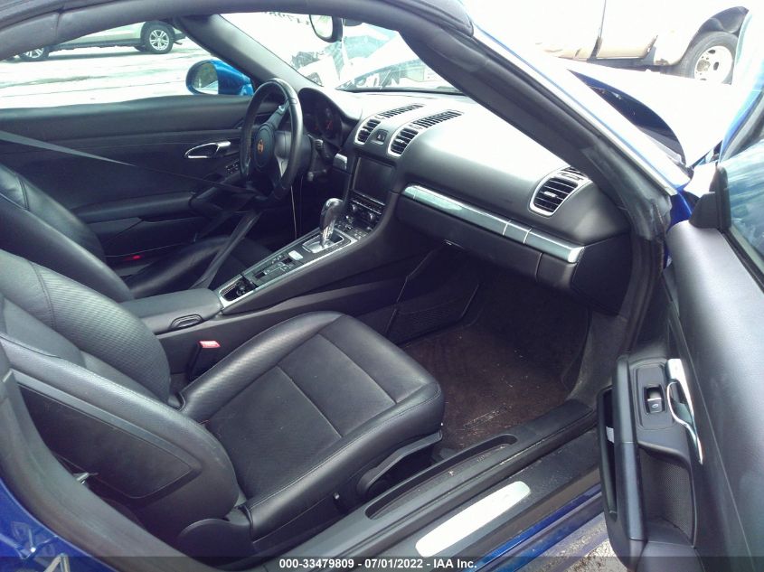 2013 PORSCHE BOXSTER WP0CA2A82DS113906