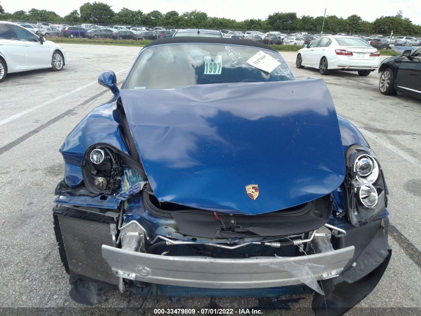 2013 PORSCHE BOXSTER WP0CA2A82DS113906