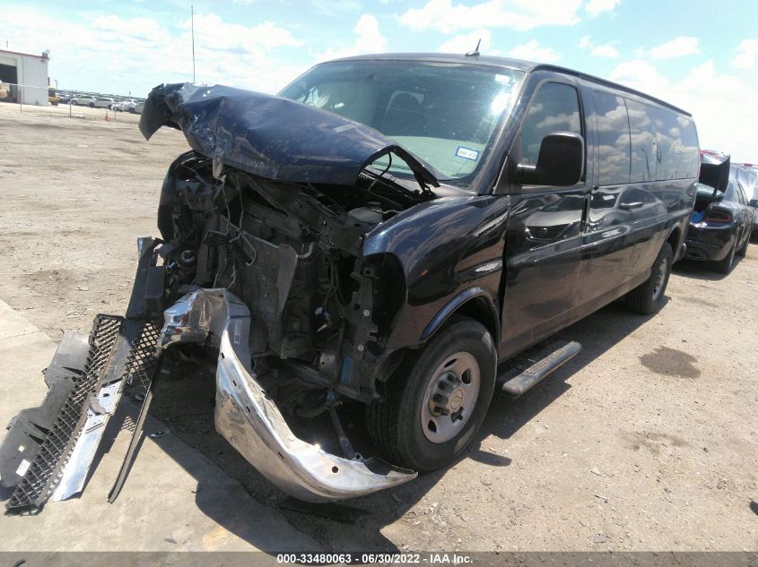 2015 CHEVROLET EXPRESS PASSENGER LT 1GAZG1FG4F1269689