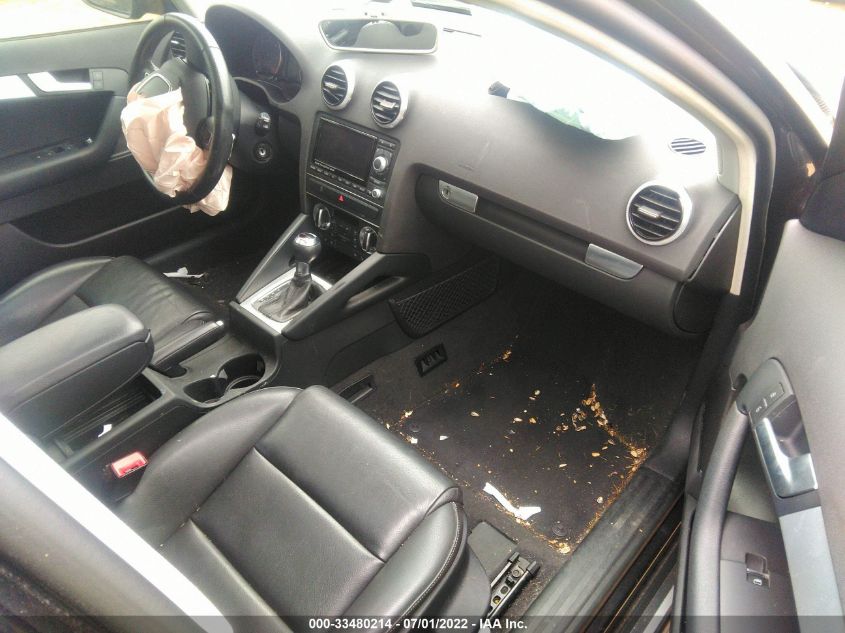 2013 AUDI A3 PREMIUM PLUS WAUKJAFM2DA007437