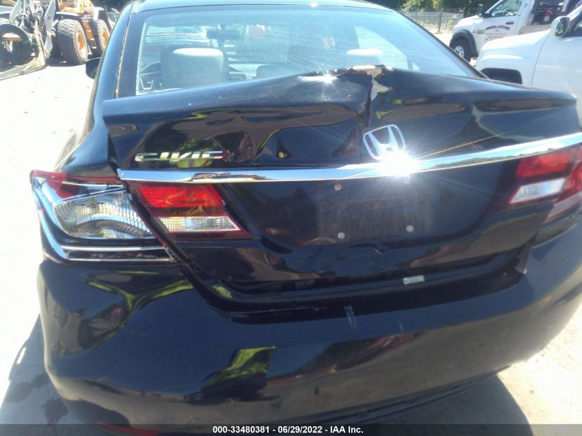 2013 HONDA CIVIC SDN LX 2HGFB2F5XDH598992