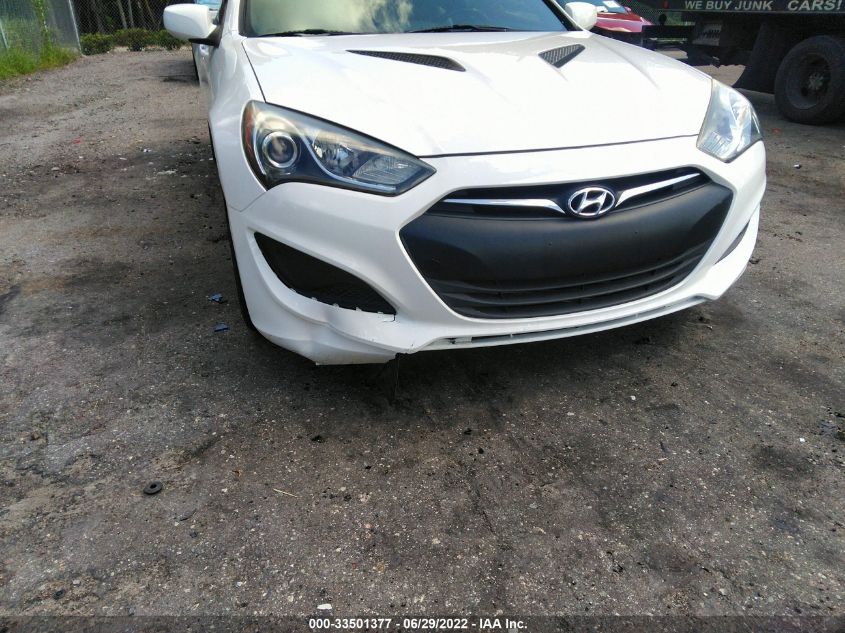 2013 HYUNDAI GENESIS COUPE 2.0T PREMIUM KMHHT6KD9DU082124