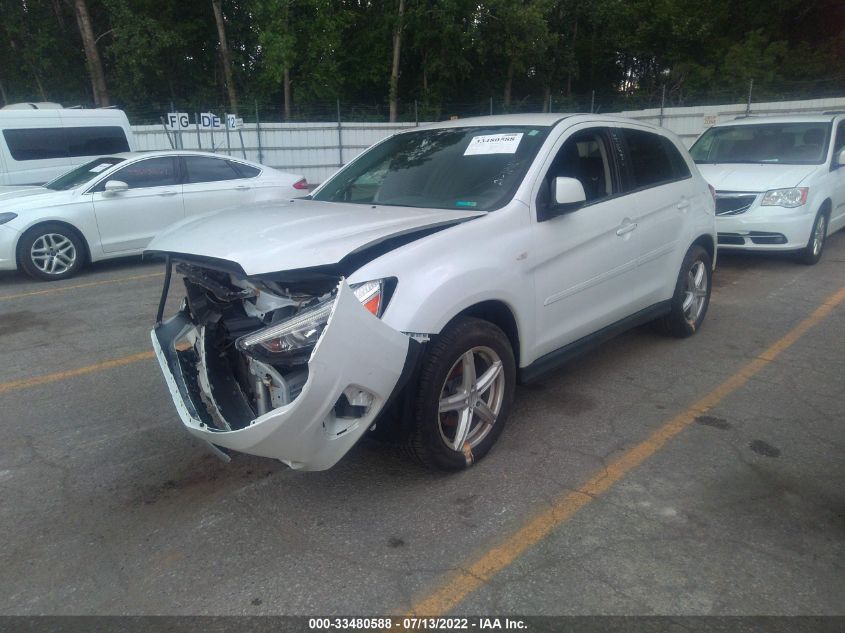 2014 MITSUBISHI OUTLANDER SPORT SE 4A4AR4AU9EE006904