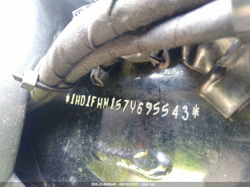 2007 HARLEY-DAVIDSON FLHPI 1HD1FHM157Y695543