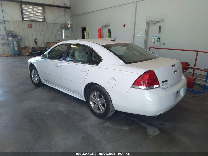 2014 CHEVROLET IMPALA LIMITED LS 2G1WA5E31E1168581