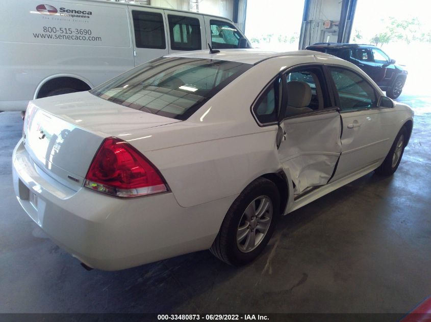 2014 CHEVROLET IMPALA LIMITED LS 2G1WA5E31E1168581