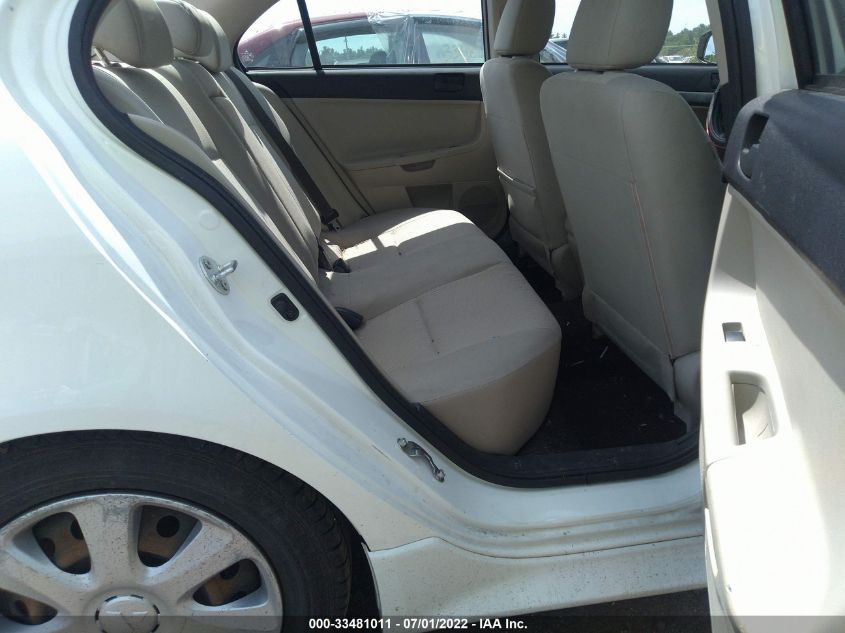 2015 MITSUBISHI LANCER ES JA32U2FU6FU016075
