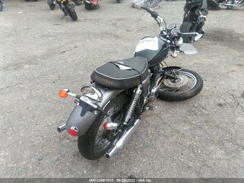2012 TRIUMPH MOTORCYCLE BONNEVILLE T100 SMT910K11CT530346