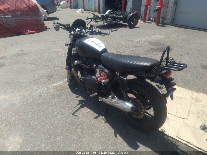 2017 TRIUMPH MOTORCYCLE STREET TWIN SMTD31GNXHT784148