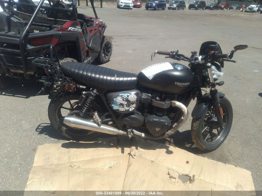 2017 TRIUMPH MOTORCYCLE STREET TWIN SMTD31GNXHT784148