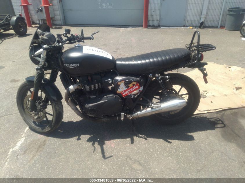 2017 TRIUMPH MOTORCYCLE STREET TWIN SMTD31GNXHT784148