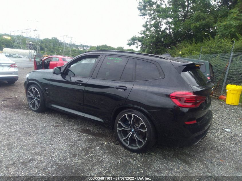 2021 BMW X3 M 5YMTS0C03M9F07599