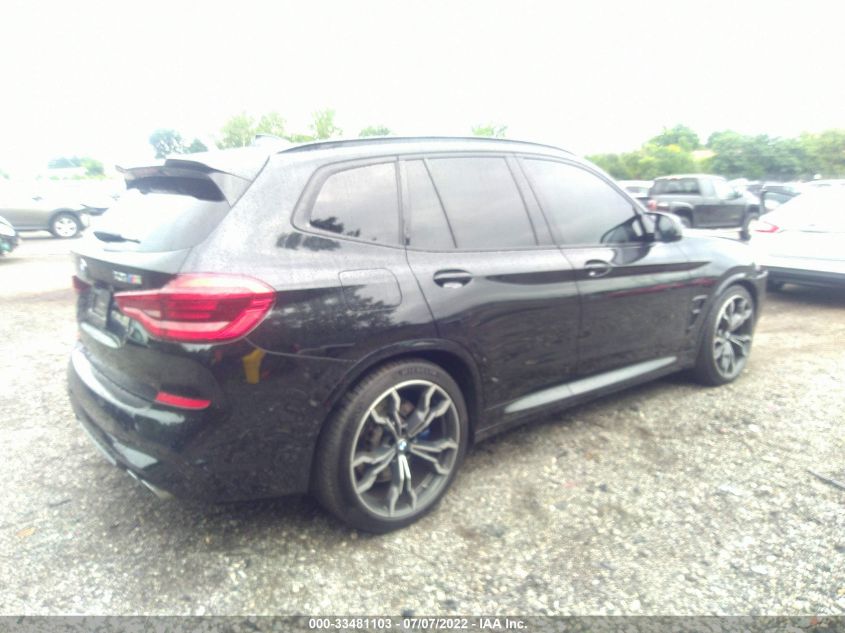 2021 BMW X3 M 5YMTS0C03M9F07599