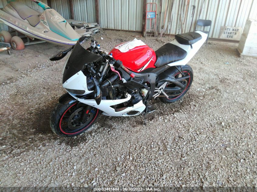 2005 YAMAHA YZFR6 L JYARJ06E15A024523