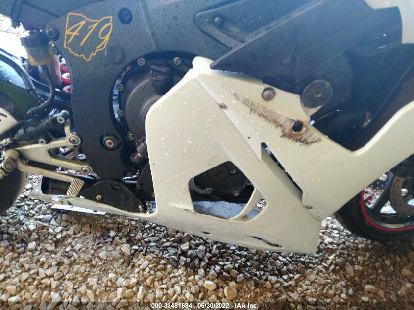 2005 YAMAHA YZFR6 L JYARJ06E15A024523