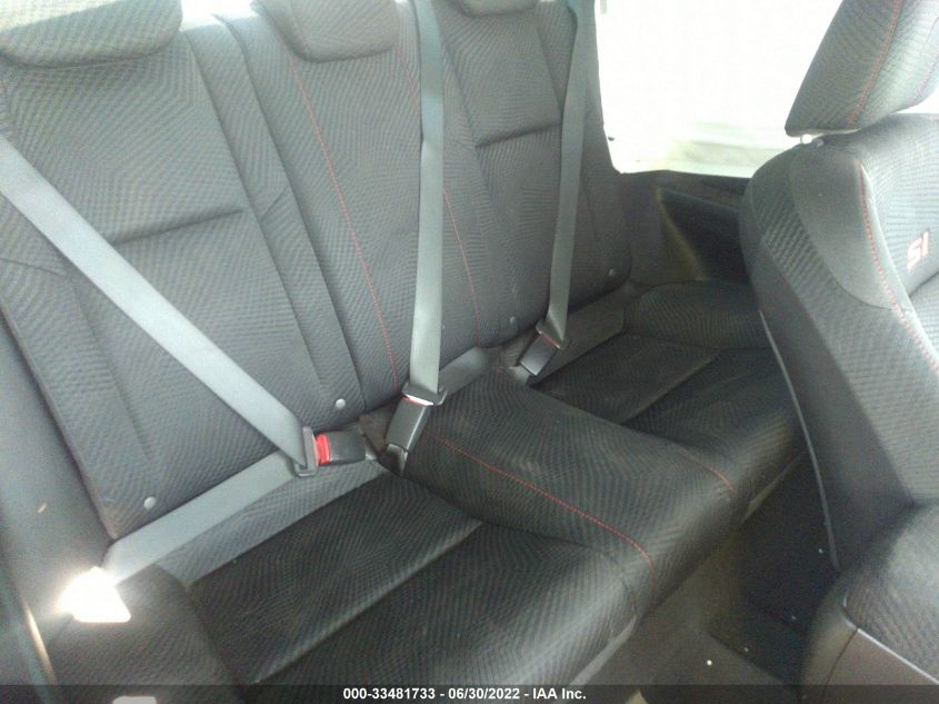 2013 HONDA CIVIC CPE SI 2HGFG4A53DH702548