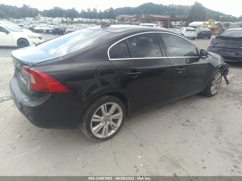 2013 VOLVO S60 T6 YV1902FH4D2183245