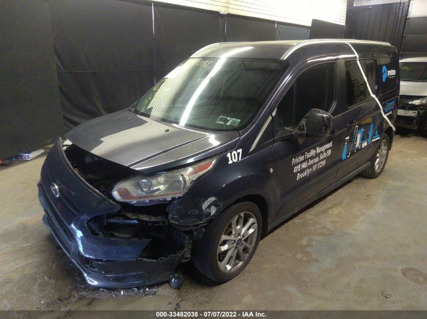 2014 FORD TRANSIT CONNECT WAGON XLT NM0GE9F72E1144950