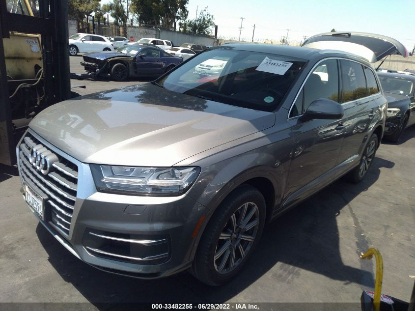 2017 AUDI Q7 PREMIUM PLUS WA1LAAF73HD011335