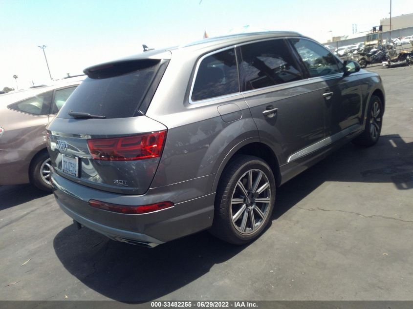 2017 AUDI Q7 PREMIUM PLUS WA1LAAF73HD011335