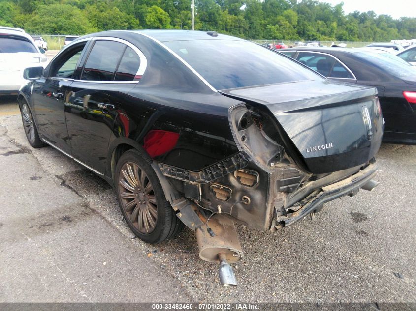 2013 LINCOLN MKS 1LNHL9DK8DG609324