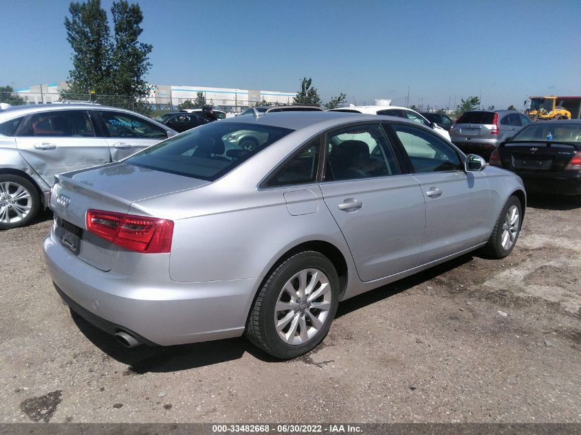 2014 AUDI A6 2.0T PREMIUM WAUFFAFC5EN016279